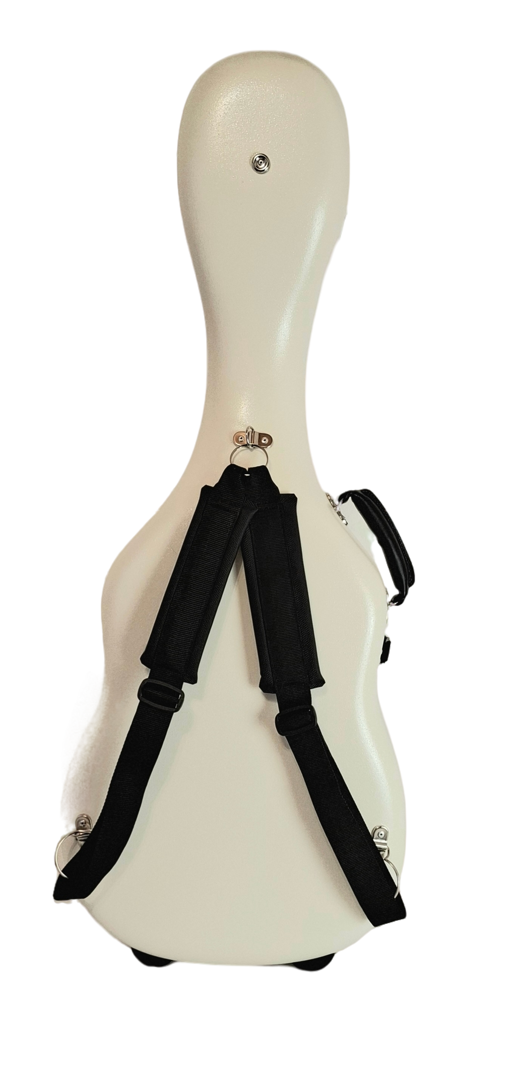 White Carbon Fiber Guitar Case (RAL 9001)