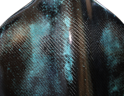 3D Turquoise Carbon Fiber Cello Case