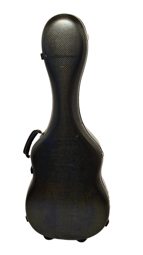 3D Blue Carbon Fiber Guitar Case