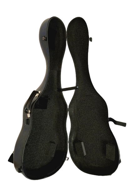 3D Blue Carbon Fiber Guitar Case