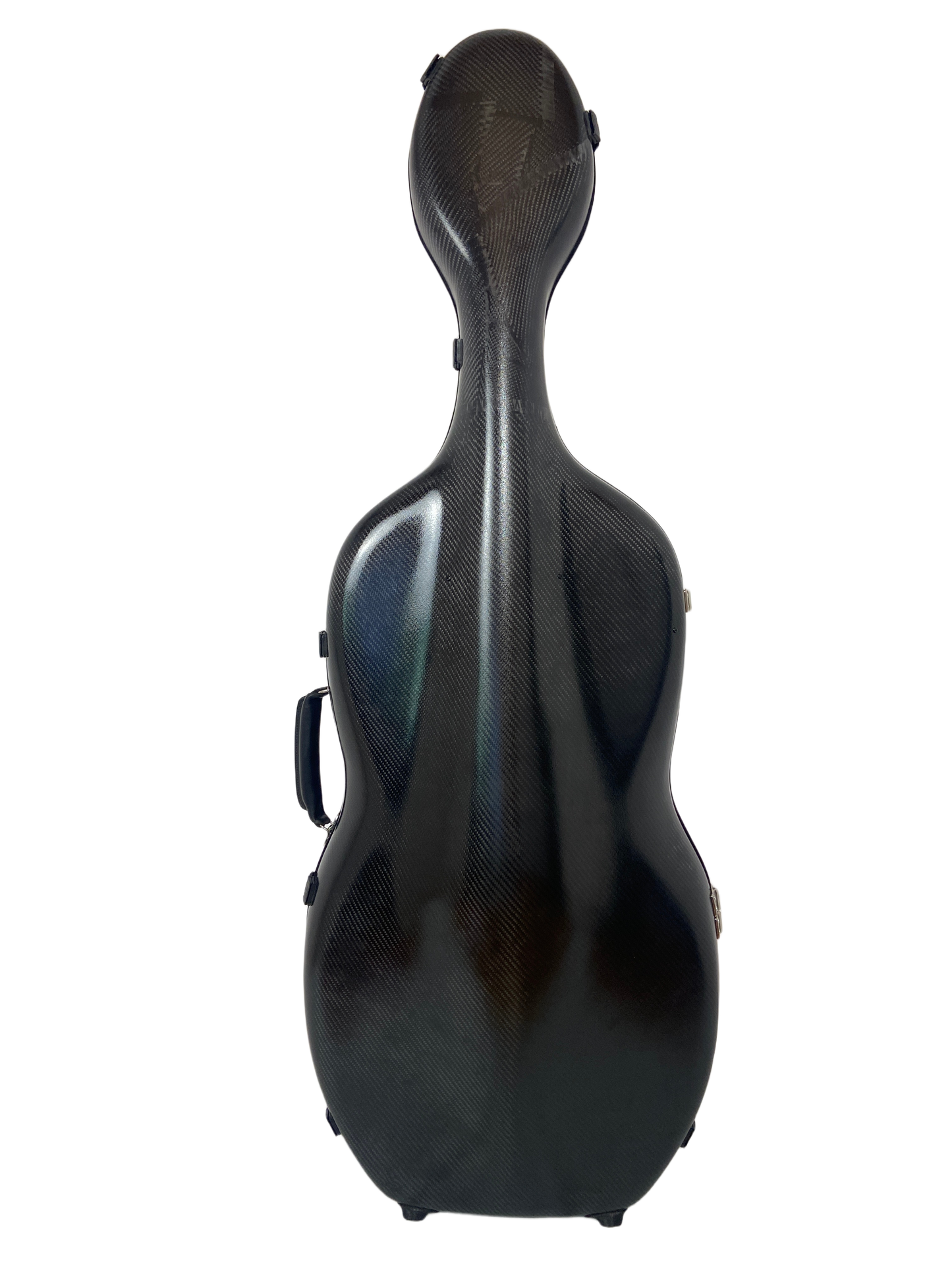 3D Black Carbon Fiber Cello Case