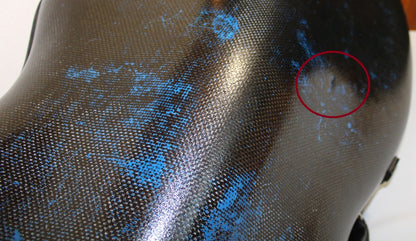 3D Blue Carbon Fiber Cello Case — Minor Cosmetic Imperfections