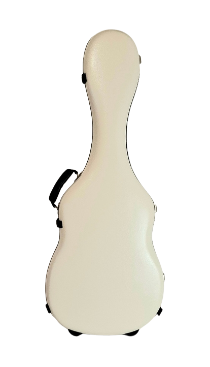 White Carbon Fiber Guitar Case (RAL 9001)