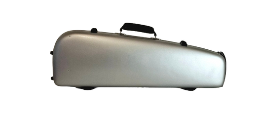 SOLD Silver Carbon Fiber Violin Case