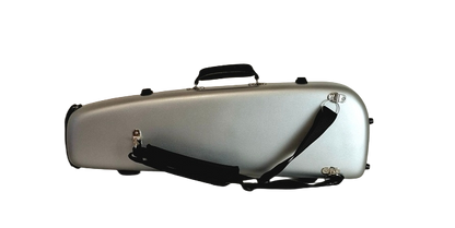 SOLD Silver Carbon Fiber Violin Case