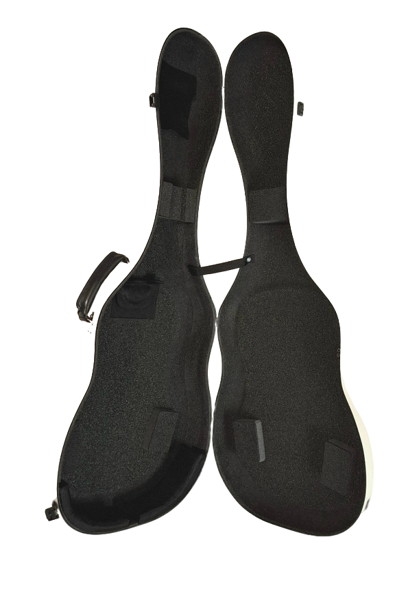 White Carbon Fiber Guitar Case (RAL 9001)