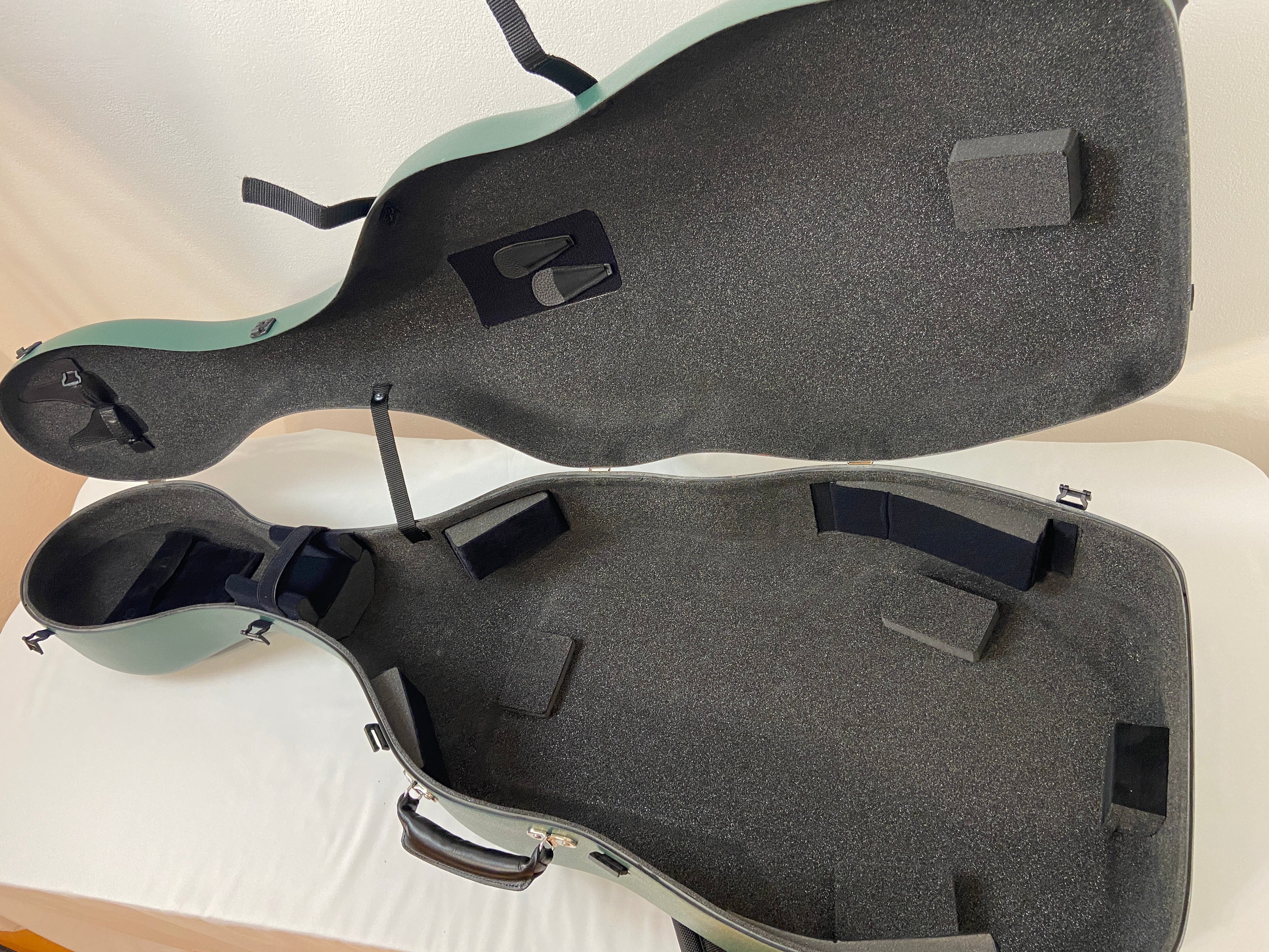 viola da gamba case inside