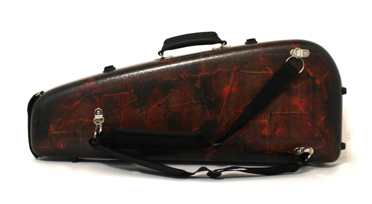 3D Fire Carbon Viola Case