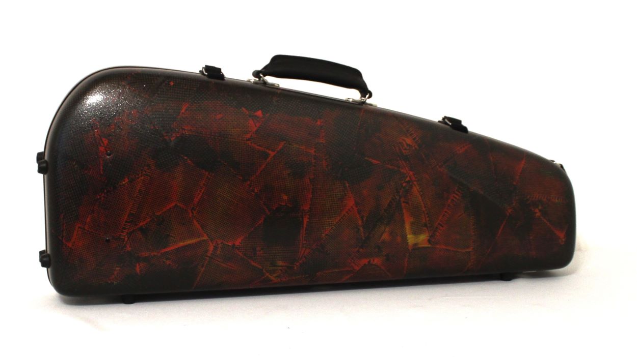 3D Fire Carbon Viola Case